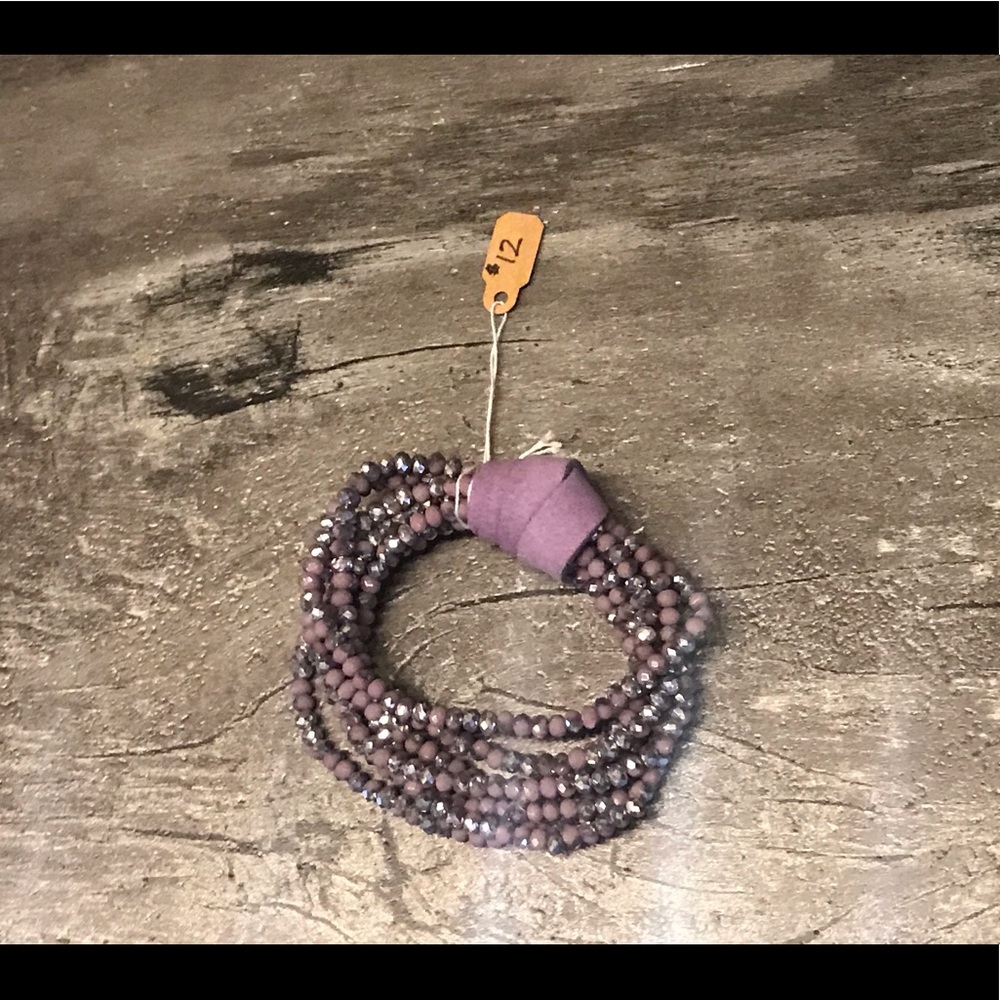 Purple Bracelet.